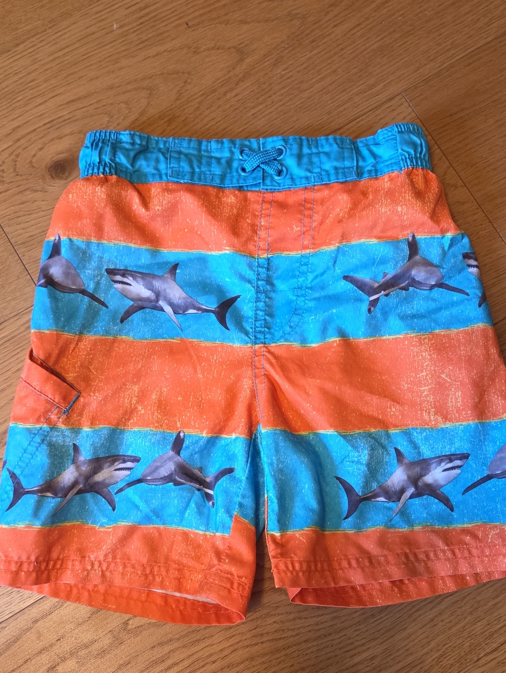 Boy's Shark Swim Trunks